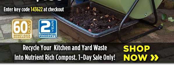Earth Day Special - EasySpin ComposTumbler

