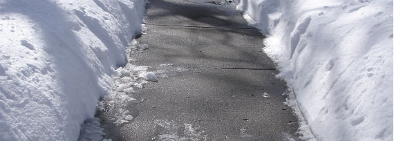 Cleared path
